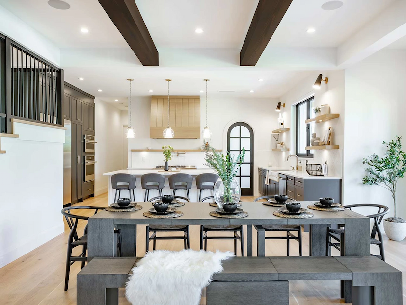 Real wood beams by Barron Designs