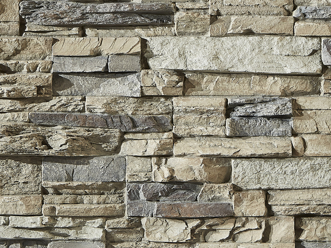 Image of Colorado Dry Stack Faux Stone Wall Sample