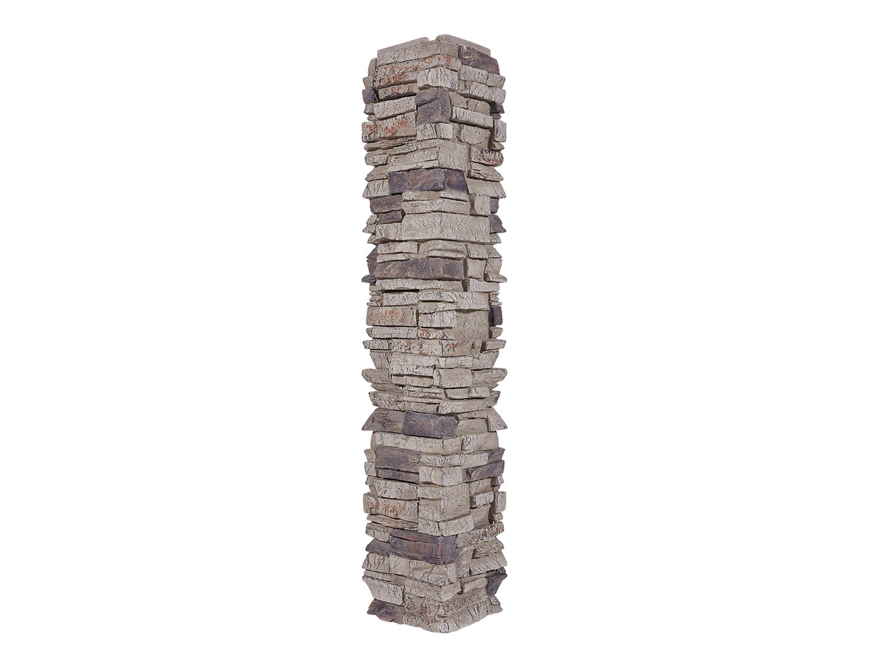 Image of Colorado Dry Stack Stone Split Column Wrap - Narrow