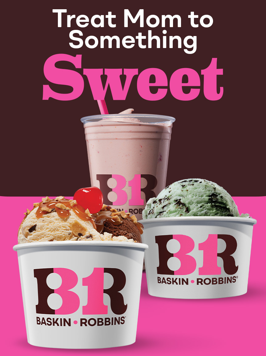 Milkshake, Sundae and Scoop “Treat Mom to Something Sweet''