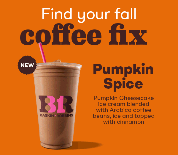 All flavors of Cappy™ “Find your fall coffee fix”