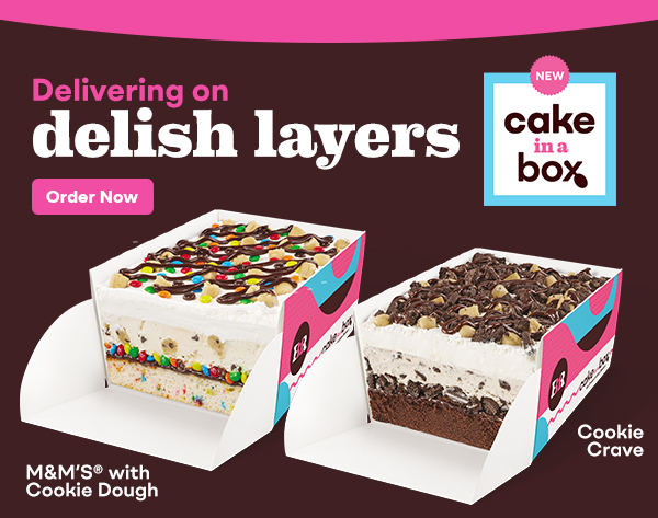 Cake in a Box. Deliverying on delish layers.