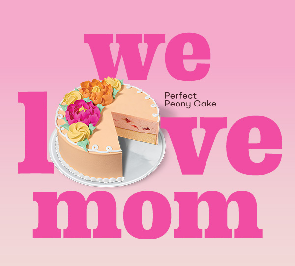 Perfect Peony Cake “We love mom”