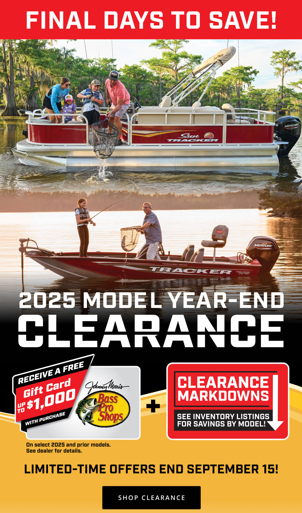 Model Year End Clearance