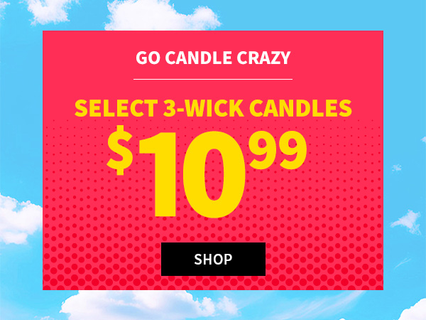 $10.99 Select 3Wick. Shop