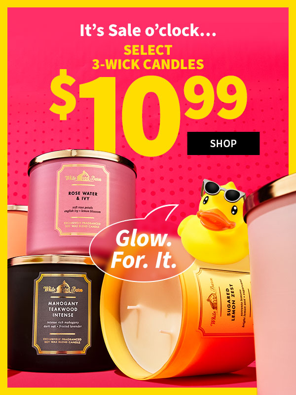 $10.99 Select 3Wick. Shop
