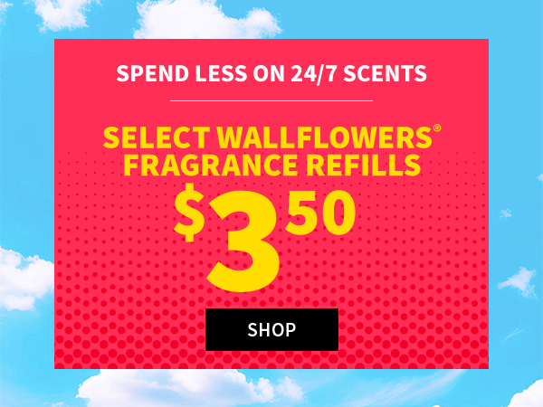 $3.50 Select wallflowers. Shop