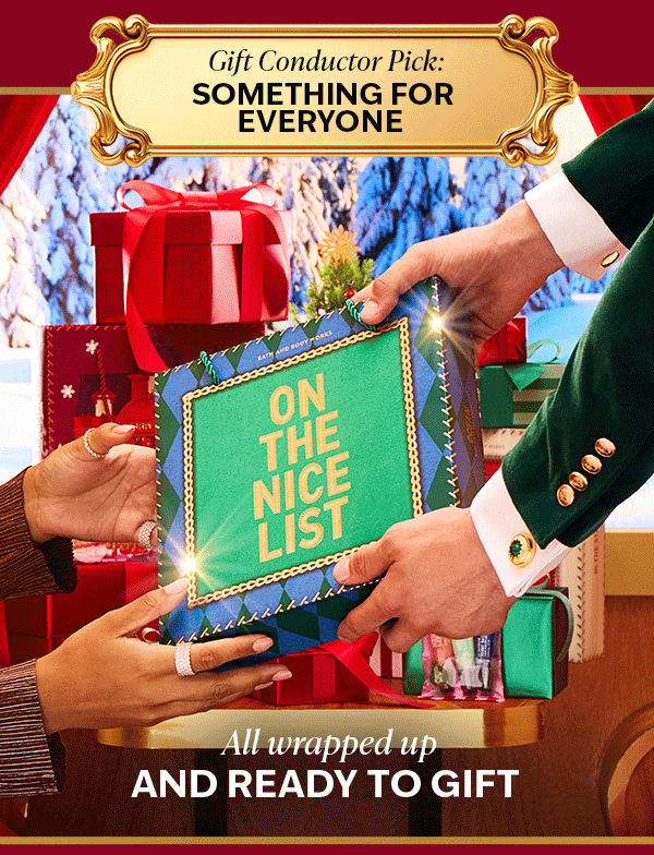 Gift Conductor Pick: Something for Everyone. All wrapped up and ready to gift. 