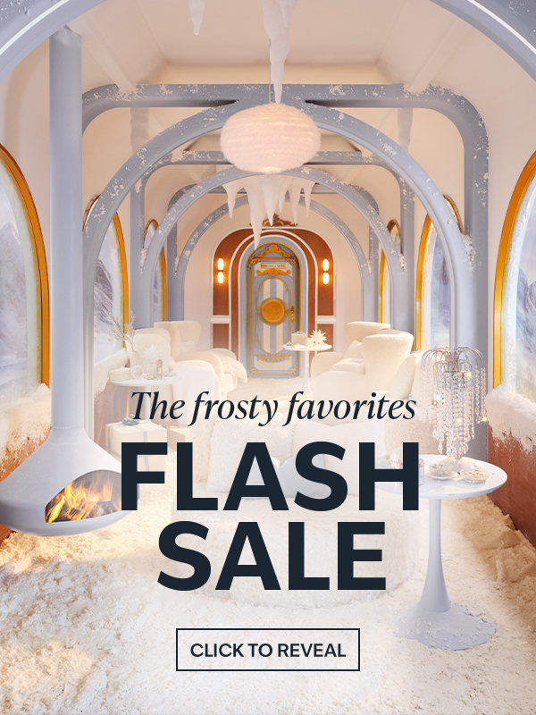 The frosty favorites FLASH SALE. CLICK TO REVEAL 