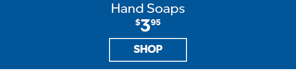 $3.95 Hand Soaps. Shop