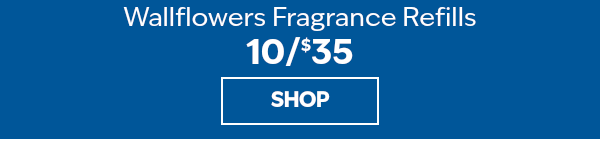 10 for $35. Wallflower Fragrance Refills. SHOP