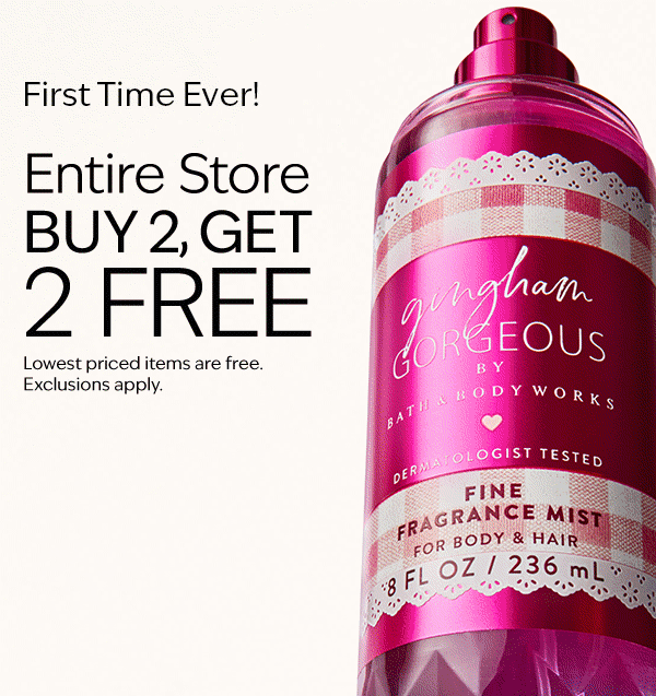 Buy 2, get 2 free entire store 