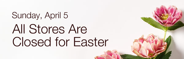 Closed on Easter