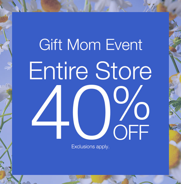 40% Off Entire Store