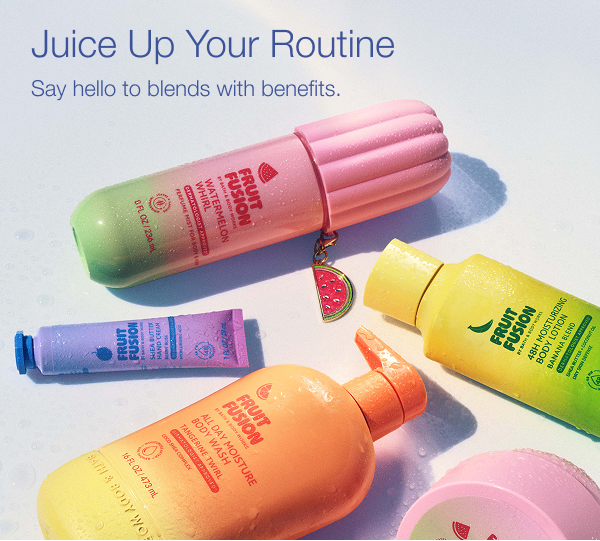 Juice up your routine
