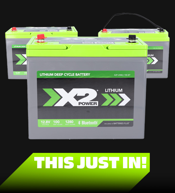 New X2 Lithium Marine!