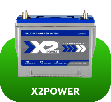X2Power Marine Battery