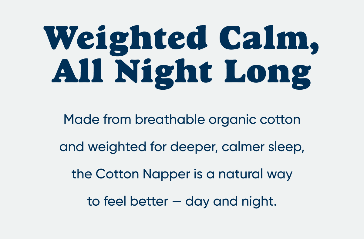 Weighted Calm