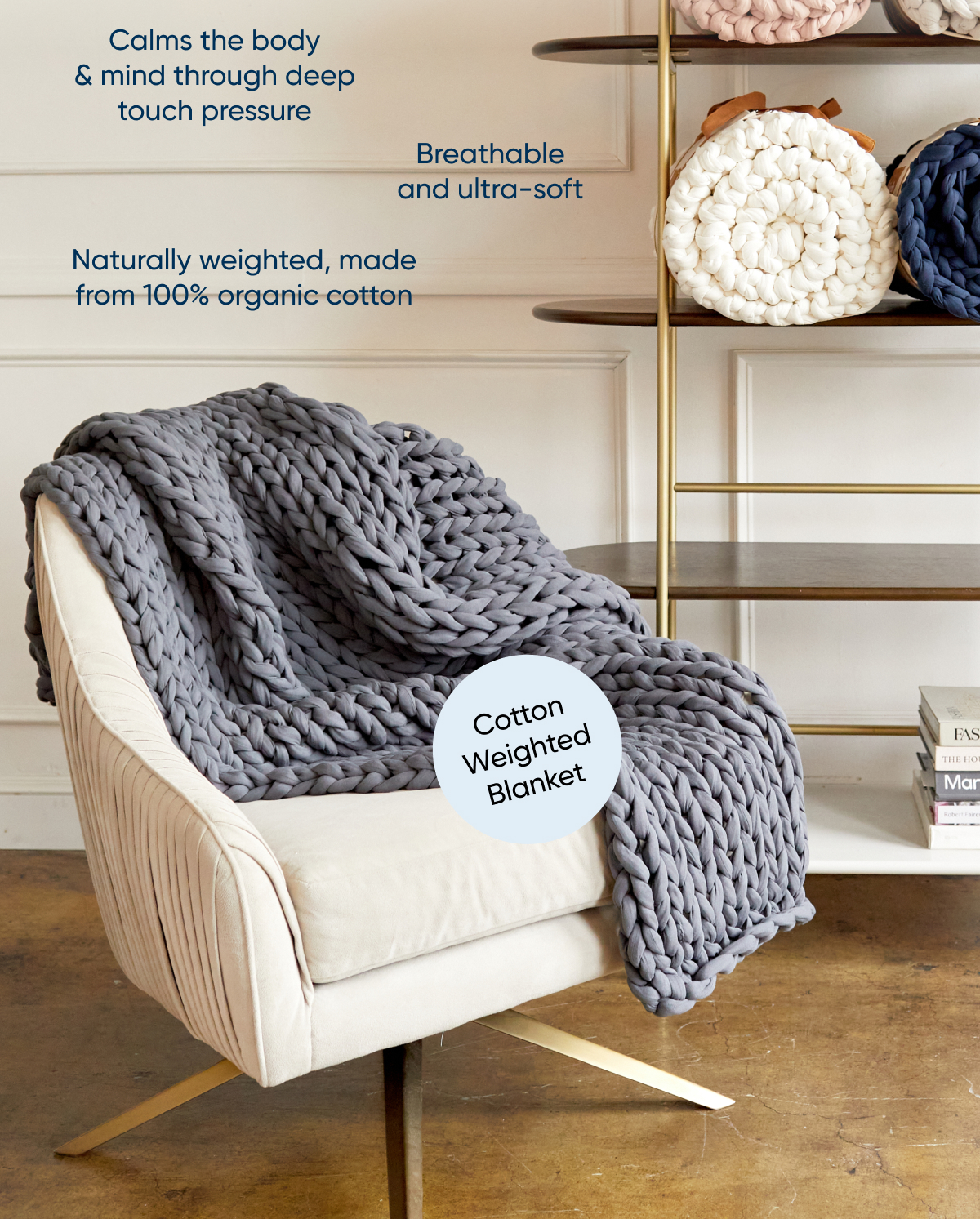 cotton weighted blankets