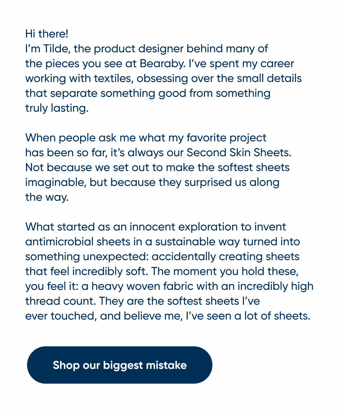 shop our biggest nistake