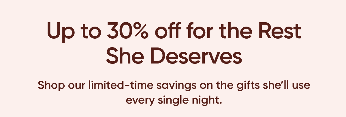 up to 30% off