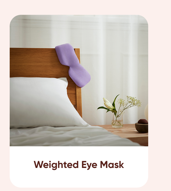 weighted eye masks