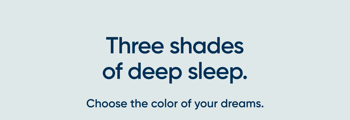 Three Different shades