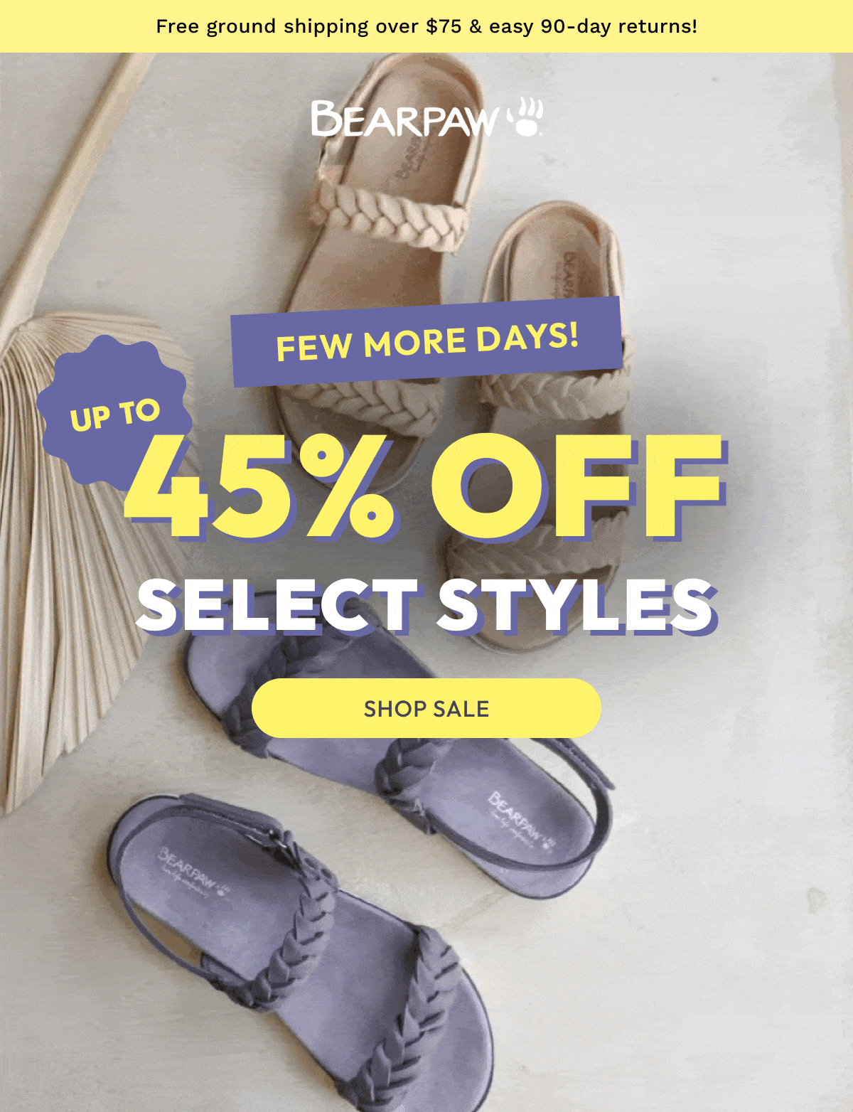 45% Off Select Styles