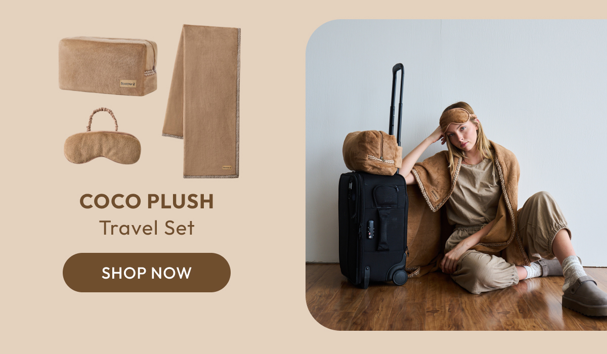 Coco Plush Travel Set
