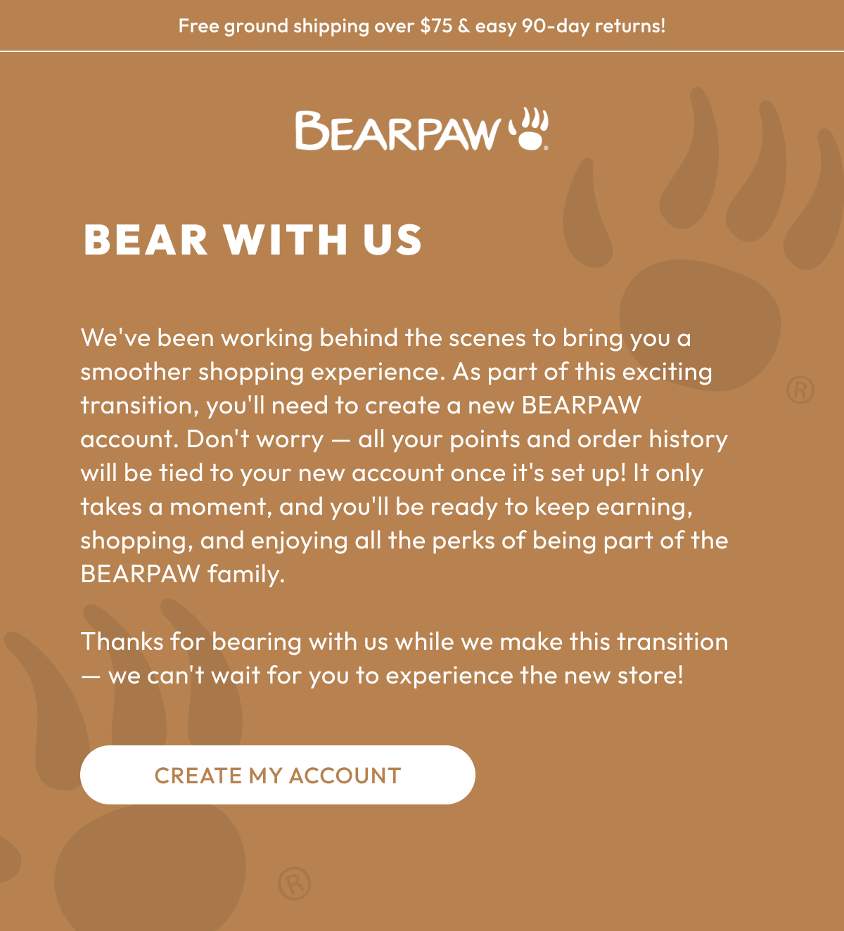 Create My Account
