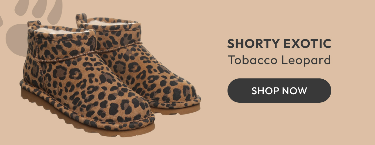 Shorty Exotic Tobacco Leopard