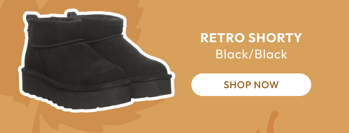 Retro Shorty Black/Black