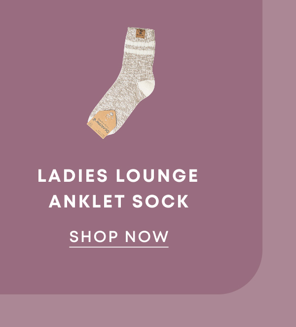 Ladies Lounge Anklet Sock