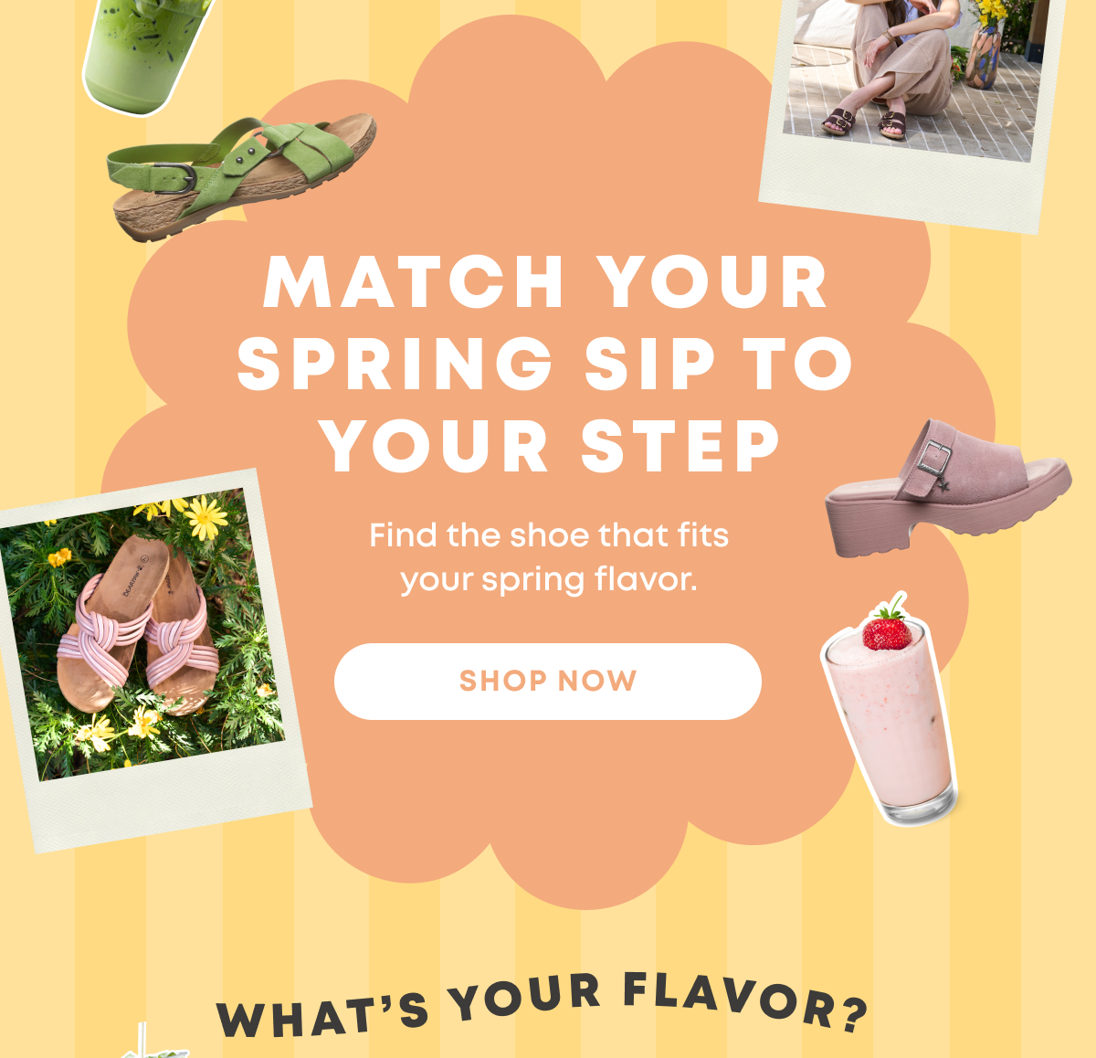 Match Your Spring Sip To Your Step