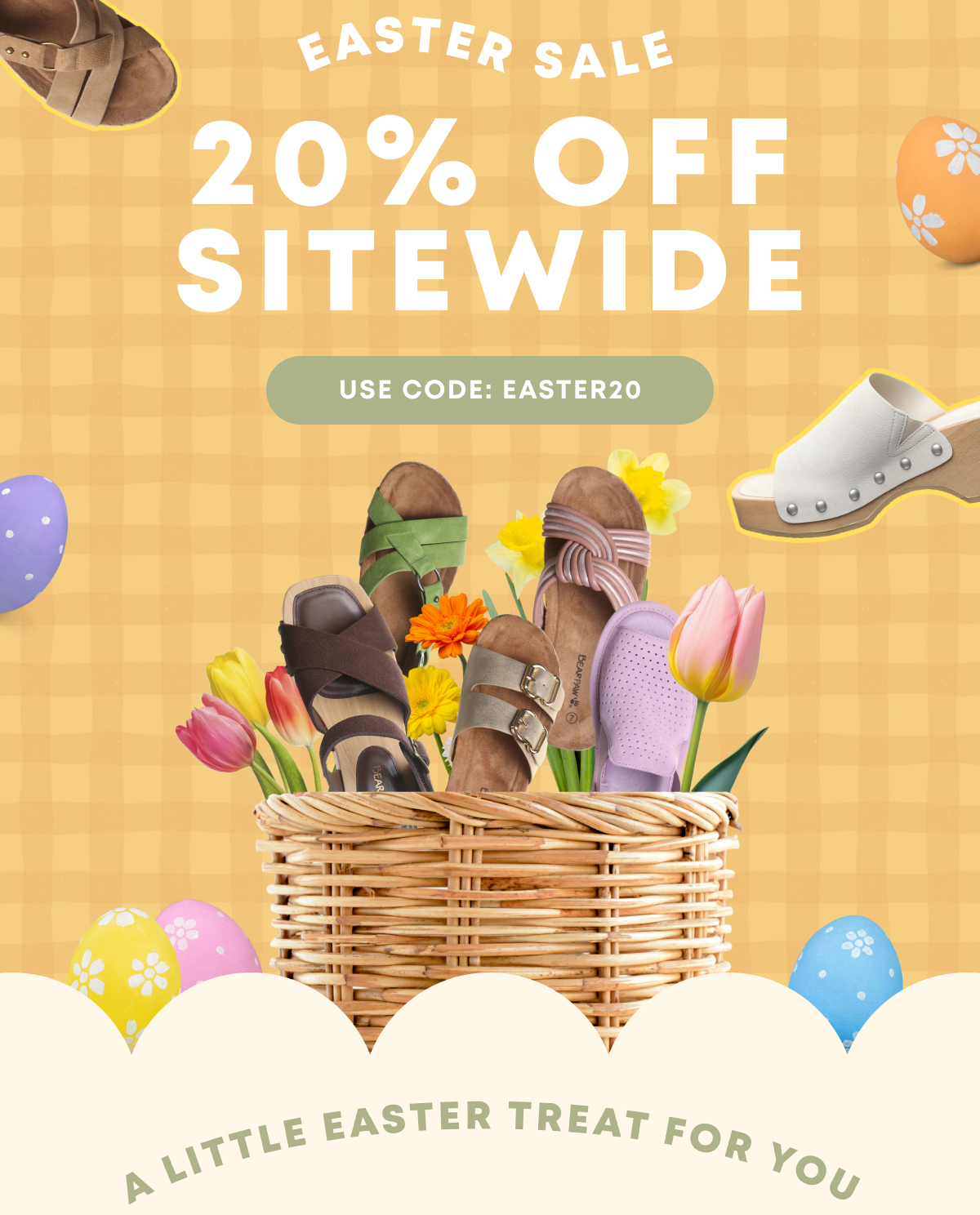 Easter Sale - 20% Off Sitewide