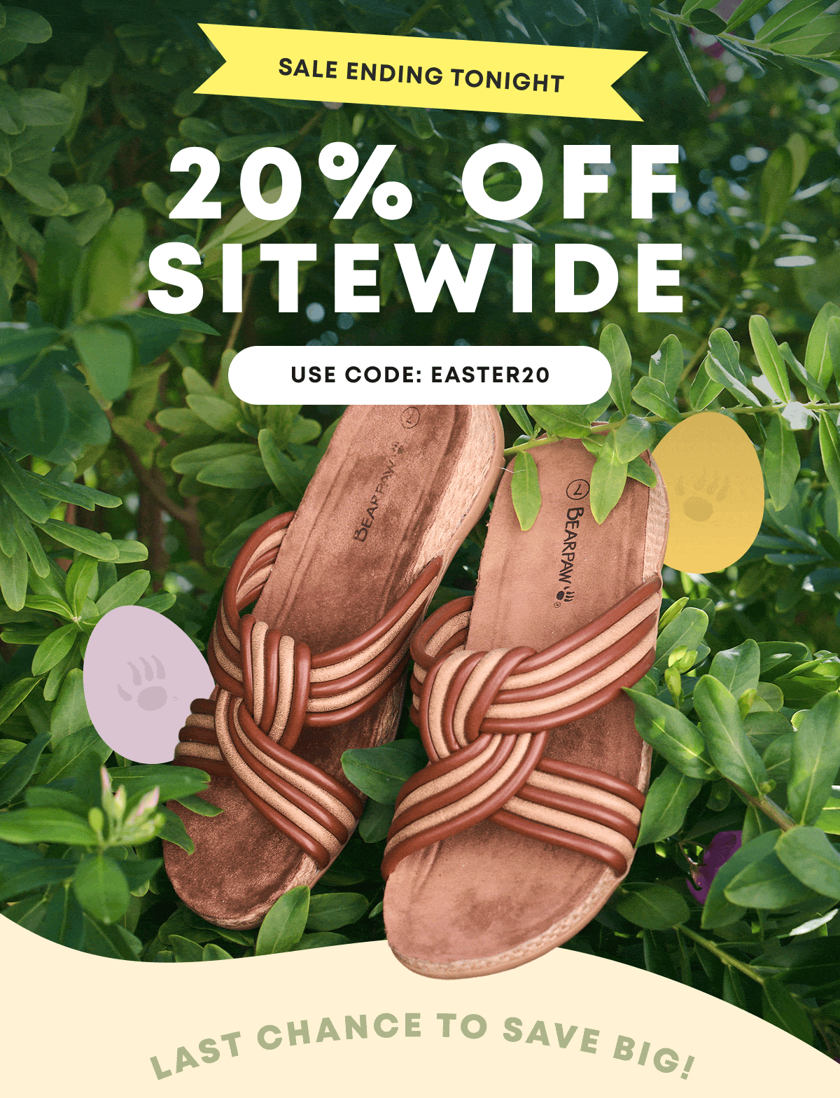 Easter Sale - 20% Off Sitewide