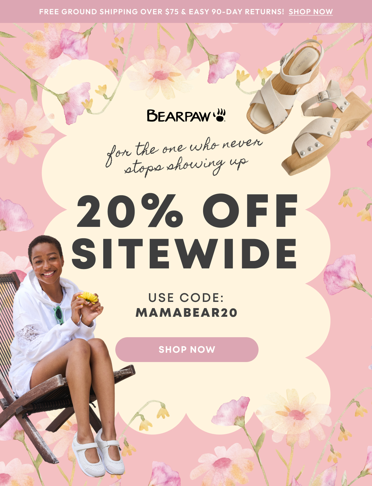 Mother's Day Sale - 20% Off Sitewide