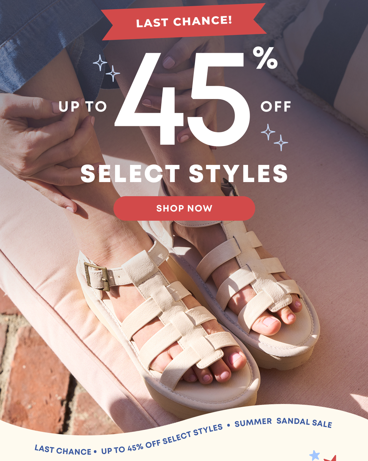 Up to 45% Off Select Styles