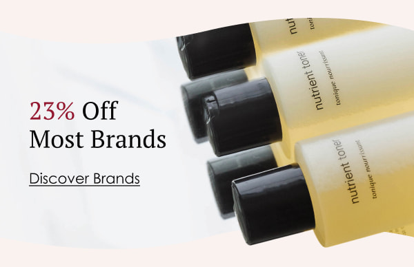 23% Off Most Brands