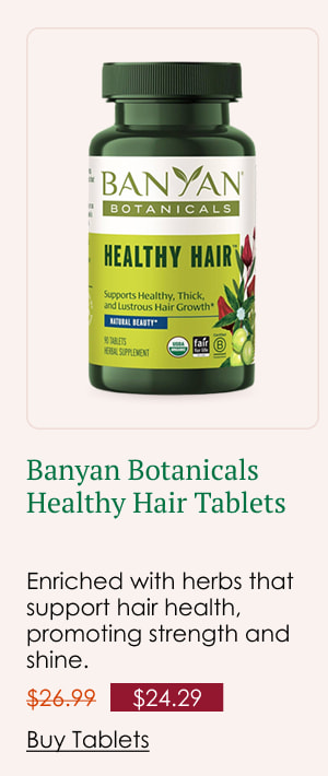 Banyan Botanicals Healthy Hair Tablets