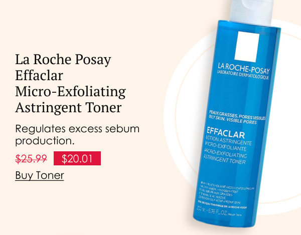 La Roche Posay Effaclar Micro-Exfoliating Astringent Toner
