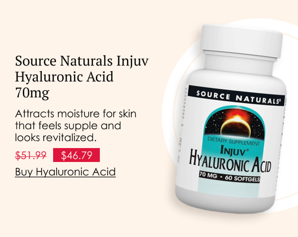 Source Naturals Injuv Hyaluronic Acid 70mg