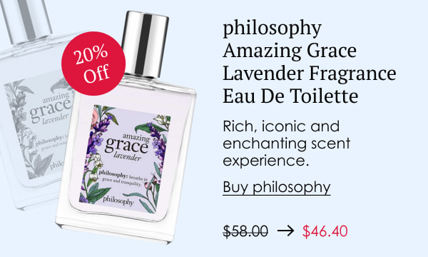 philosophy Amazing Grace Lavender Fragrance Eau De Toilette