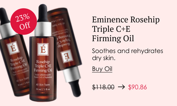 Eminence Rosehip Triple C+E Firming Oil