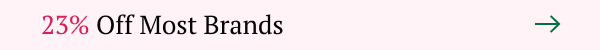 23% Off Most Brands