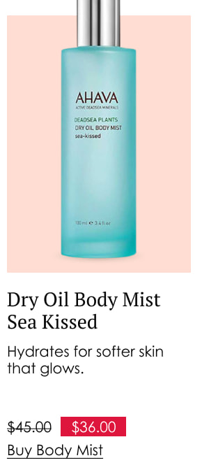 AHAVA Dry Oil Body Mist Sea Kissed