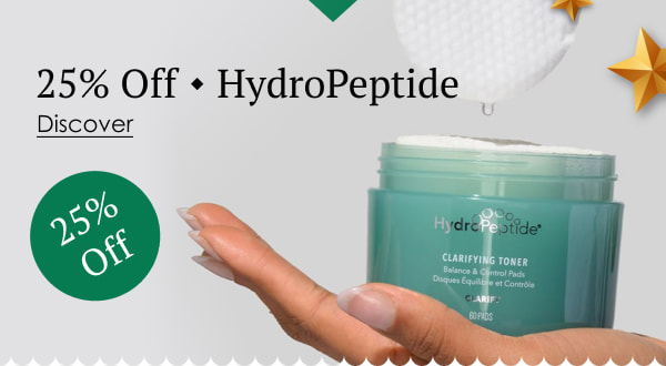 25% Off HydroPeptide