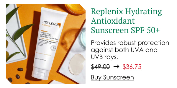 Replenix Hydrating Antioxidant Sunscreen SPF 50+