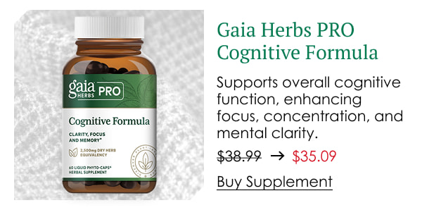 Gaia Herbs PRO Cognitive Formula