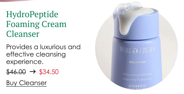 HydroPeptide Foaming Cream Cleanser